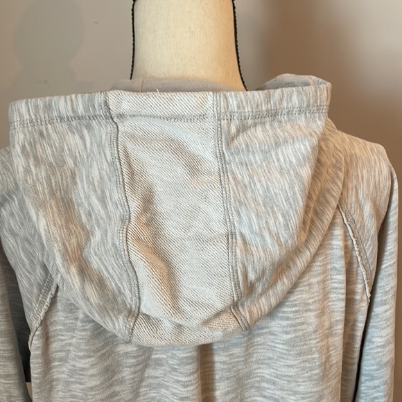 Calvin Klein Hooded Sweatshirt SZ L Gray & White Long Sleeve - Picture 9 of 13